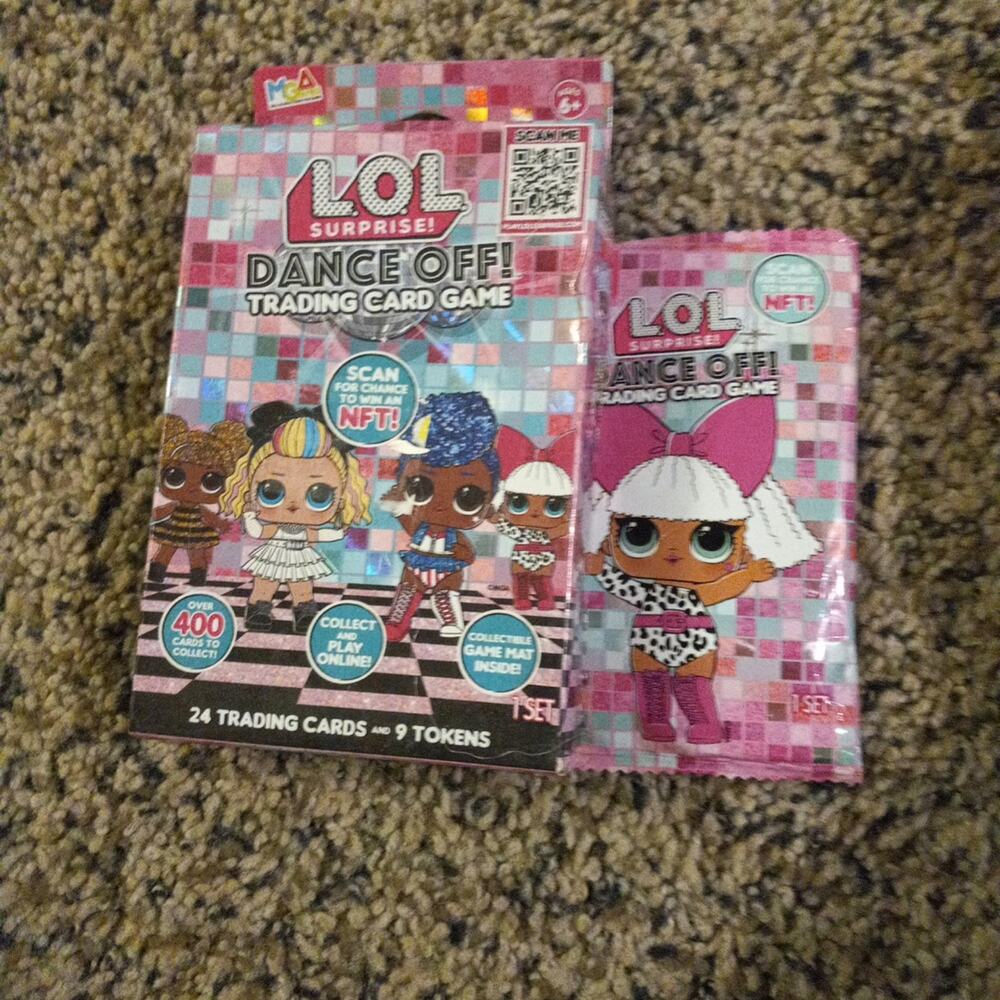 L.O.L Trading Cards x 2